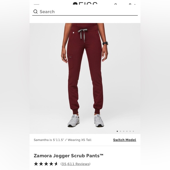 FIGS Women’s Zamora Jogger Scrub Pants - Picture 4 of 4